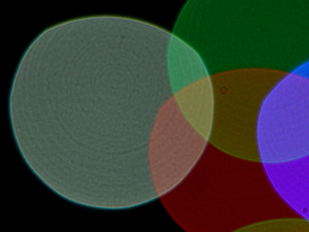 実際の写真のボケ(ボケ部分の拡大)