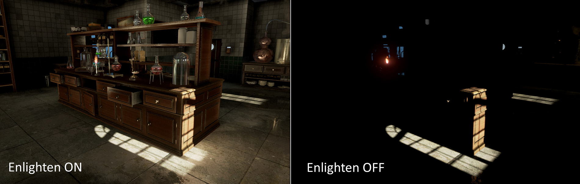 Real-time Global Illumination - Enlighten